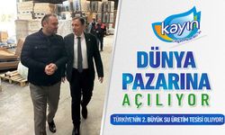 VEKİL KESKİNKILIÇ'TAN KAYIN SU TESİSİNE ZİYARET