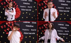 BOLU'DA MİNİKLERDEN ÖĞRETMENLER GÜNÜ KUTLAMASI