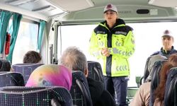 BOLU'DA JANDARMADAN YOLCU OTOBÜSLERİNE DENETİM