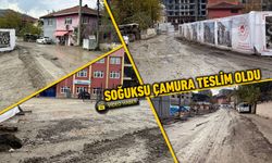 SOĞUKSU MAHALLESİ ÇAMURA TESLİM OLDU