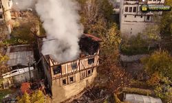 ALEVLERİN ARDINDAN KALAN HARABE