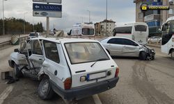 5000 EVLER KÖPRÜSÜ GİRİŞİNDE KAZA