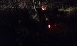 BARTIN’DA OTOMOBİL ŞARAMPOLE DEVRİLDİ