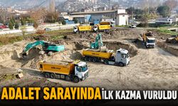 KARABÜK ADALET SARAYINDA İLK KAZMA VURULDU