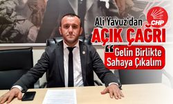 ALİ YAVUZ'DAN AÇIK ÇAĞRI: "GELİN SAHAYA ÇIKALIM"