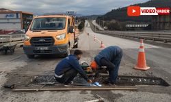 ASİT KÖPRÜSÜNDEKİ ÇATLAKLAR ONARILIYOR