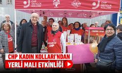 CHP'Lİ KADINLARDAN YERLİ MALI HAFTASI ETKİNLİĞİ