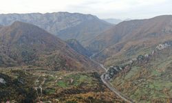 CİDE'DE MUHTEŞEM SONBAHAR MANZARASI