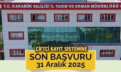ÇKS BAŞVURULARINDA SON GÜN 31 ARALIK!