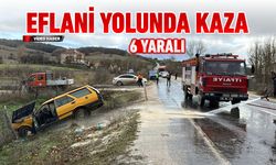 KARABÜK-EFLANİ YOLUNDA KAZA: 6 YARALI