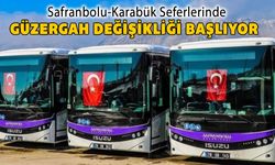 SAFRANBOLU BELEDİYESİ HALK OTOBÜSLERİNDE GÜZARGAH DEĞİŞİKLİKLERİ BAŞLIYOR