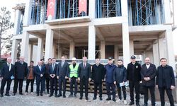 VALİ YAVUZ EFLANİ HÜKÜMET KONAĞI İNŞAATINI İNCELEDİ