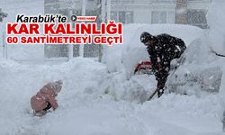 KAR KALINLIĞI 60 SANTİMETREYİ GEÇTİ