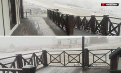 KELTEPE KAYAK MERKEZİ'NE YILIN İLK KARI DÜŞTÜ