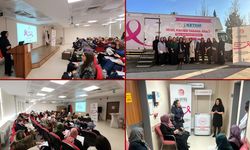 KARABÜK'TE MEME KANSERİ EĞİTİMİ DÜZENLENDİ
