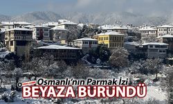 SAFRANBOLU'DA KARTPOSTALLIK KAR MANZARASI