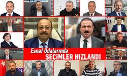 KARABÜK’TE ESNAF ODALARINDA SEÇİM HEYECANI