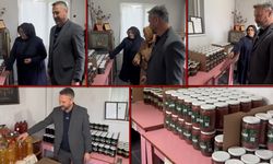 BAŞKAN CIVA'DAN KADIN GİRİŞİMCİYE DESTEK ZİYARETİ