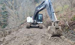 ULUS'TA AŞIRI YAĞIŞ NEDENİ İLE HEYELAN MEYDANA GELDİ