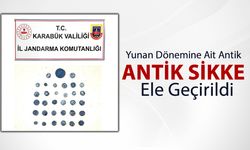 ANTİK YUNAN DÖNEMİNE AİT 33 SİKKE ELE GEÇİRİLDİ