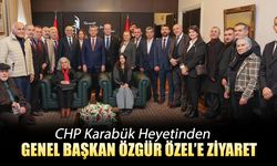 CHP KARABÜK HEYETİNDEN GENEL BAŞKAN ÖZGÜR ÖZEL’E ZİYARET
