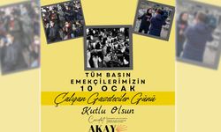 VEKİL AKAY'DAN 10 OCAK ÇALIŞAN GAZETECİLER GÜNÜ MESAJI