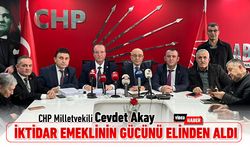 VEKİL AKAY: "KARABÜK VE EMEKLİ GÖZ GÖRE GÖRE UNUTULUYOR"