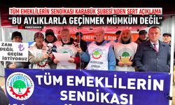 TÜM EMEKLİLERİN SENDİKASI KARABÜK ŞUBESİ’NDEN SERT AÇIKLAMA: “BU AYLIKLARLA GEÇİNMEK MÜMKÜN DEĞİL”