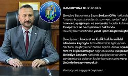 ESKİPAZAR BELEDİYESİ'NDEN HAKARET AÇIKLAMASI "YASAL SÜREÇ BAŞLATILDI"