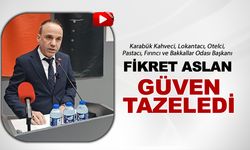 FİKRET ARSLAN GÜVEN TAZELEDİ