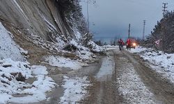 KASTAMONU'DA İKİ AYRI NOKTADA HEYELAN OLDU