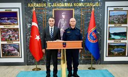VALİ ÇAĞATAY'DAN İL JANDARMA KOMUTANLIĞINA İADE-İ ZİYARET