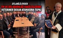 EFLANİLİLERDEN ÜNİVERSİTE DE VETERİNER DEKAN ATAMASINA TEPKİ