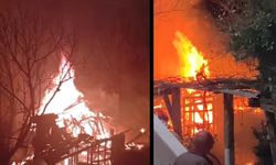 BARTIN'DA ODUNLUK YANGINI