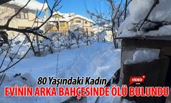 EVİNİN ARKA BAHÇESİNDE ÖLÜ BULUNDU