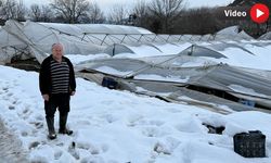 SERALARI ZARAR GÖREN ÇİFTÇİ O ANLARI ANLATTI