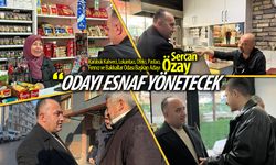 ÖZAY: "ODAYI ESNAF YÖNETECEK"