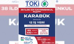 TOKİ KARABÜK'TE 12 İŞYERİNİ SATIŞA SUNACAK
