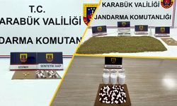 JANDARMA OPERASYONDA ÇOK SAYIDA NAKİT PARA VE UYUŞTURUCU ELE GEÇİRDİ