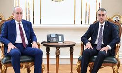 VALİ ÇAĞATAY BAKAN YARDIMCISI BULUT'U MAKAMINDA AĞIRLADI