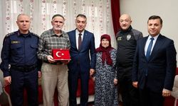 VALİ ÇAĞATAY ŞEHİT NURİ ÖZCAN'IN AİLESİNİ ZİYARET ETTİ