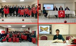 'VATAN VE KAHRAMANLIK BULUŞMALARI' KAPSAMINDA ÖĞRENCİLER VE GAZİLER BİR ARAYA GELDİ