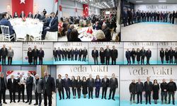 VALİ YAVUZ VE EŞİ SÜREYYA YAVUZ ONURUNA VEDA PROGRAMI DÜZENLENDİ