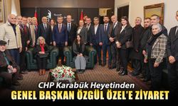 CHP KARABÜK HEYETİNDEN GENEL BAŞKAN ÖZGÜR ÖZEL’E ZİYARET