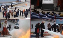 GENÇLİK VE SPOR MÜDÜRLÜĞÜ PERSONELİNE AFET FARKINDALIK VE YANGIN EĞİTİMİ