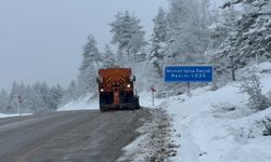 KARABÜK'TE YÜKSEK KESİMLER BEYAZA BÜRÜNDÜ