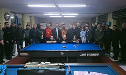KARABÜK'TE 3 BANT BİLARDO ŞAMPİYONASI SONA ERDİ