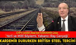 YHT'DE YERLİ RAY KRİZİ: VEKİL AKAY'DAN 'KARDEMİR NEDEN DEVRE DIŞI?' TEPKİSİ