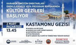 EMEKLİLER İÇİN KÜLTÜR GEZİLERİ BAŞLIYOR