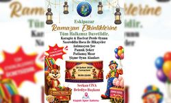 ESKİPAZAR'DA RAMAZAN ETKİNLİKLERİ SÜRÜYOR